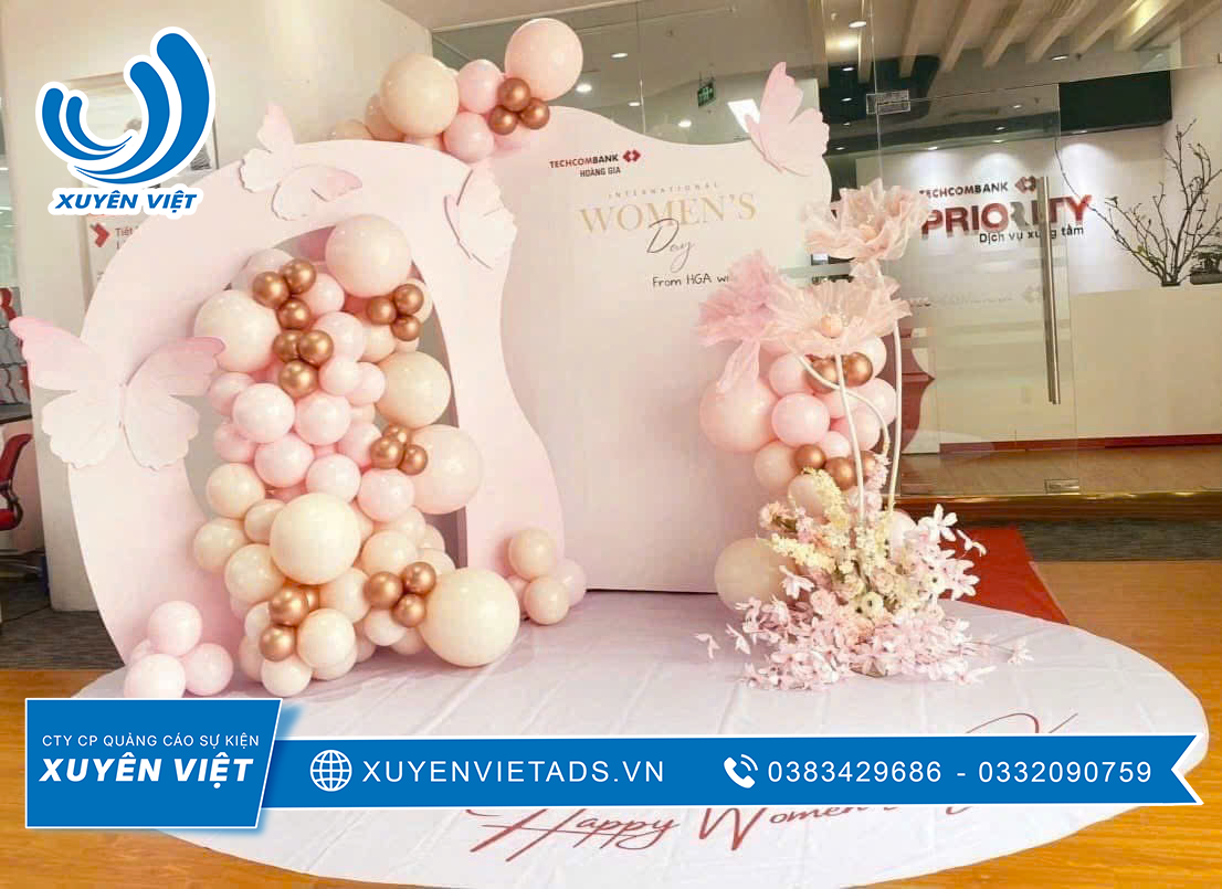 THI CÔNG BACKDROP TRỌN GÓI HỒ CHÍ MINH 