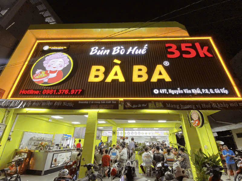 Thi Công Bảng Hiệu Chữ Nổi HCM