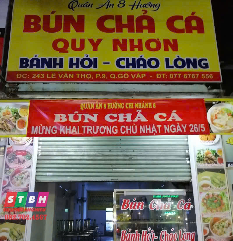 Thi Công Bảng Hiệu Chữ Nổi HCM