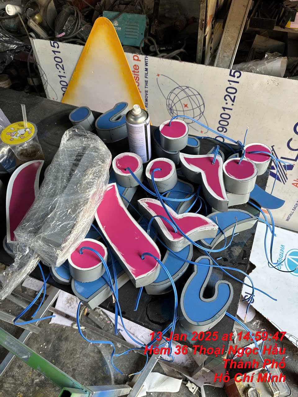 Thi Công Bảng Hiệu Chữ Nổi HCM