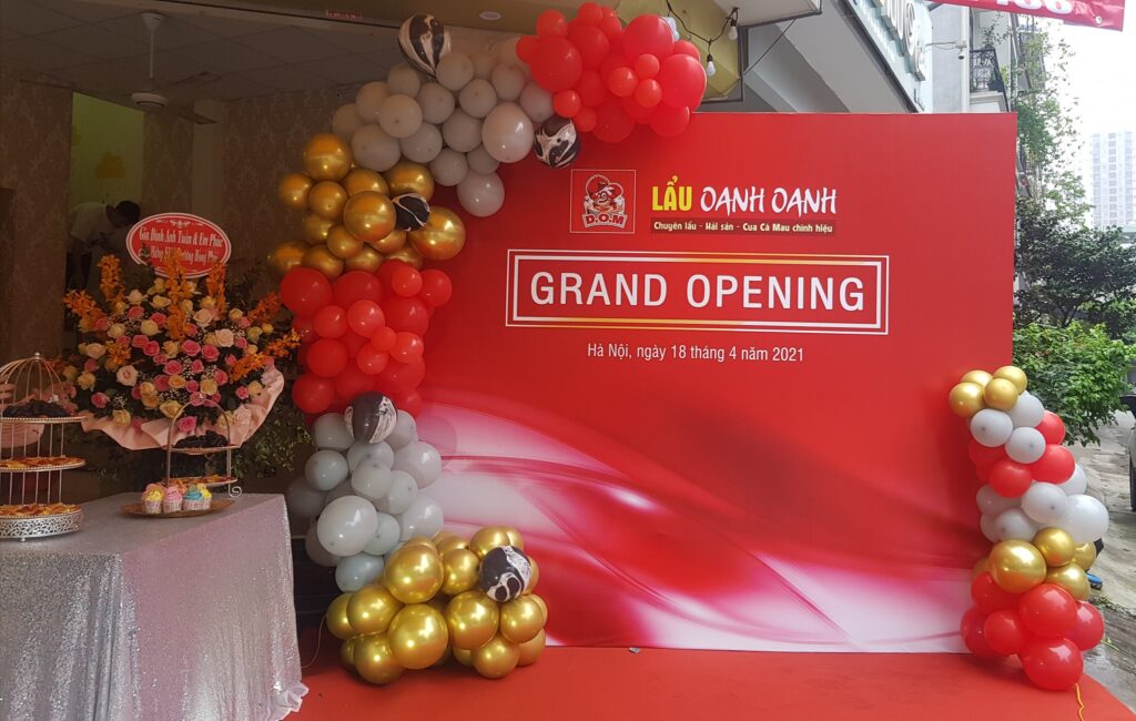 In Backdrop Khai Trương TP.HCM Chuyên Nghiệp, Giá Tốt 2026 – Thi Công Nhanh Tại Tân Bình