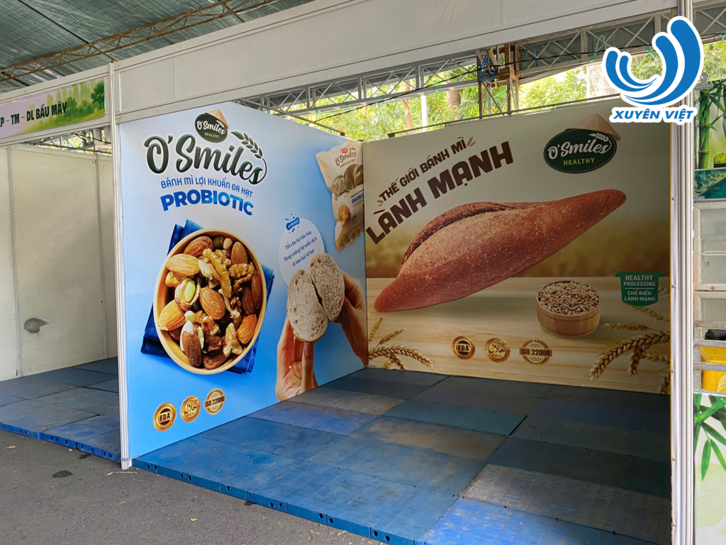 Thi Công Backdrop Giang Hàng Triển Lãm Đẹp Sắc Nét Tại TPHCM