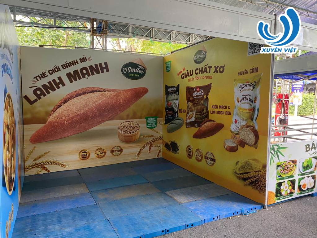 Thi Công Backdrop Giang Hàng Triển Lãm Đẹp Sắc Nét Tại TPHCM