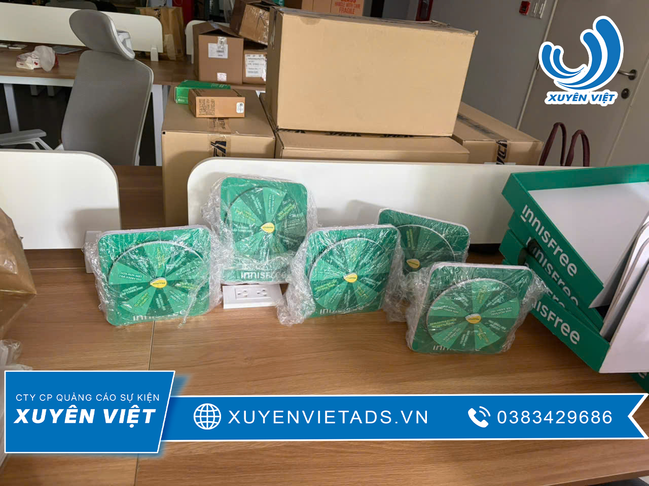 Thi công vòng xoay may mắn sự kiện chuyên nghiệp tại TP.HCM