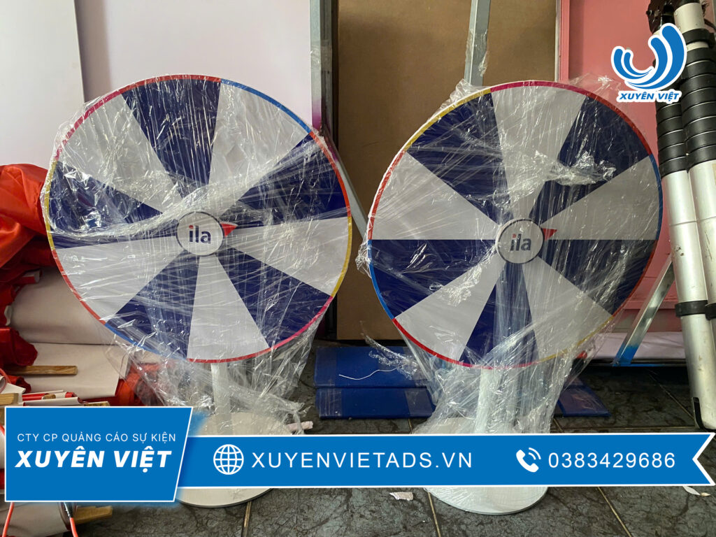 Thi công vòng xoay may mắn sự kiện chuyên nghiệp tại TP.HCM